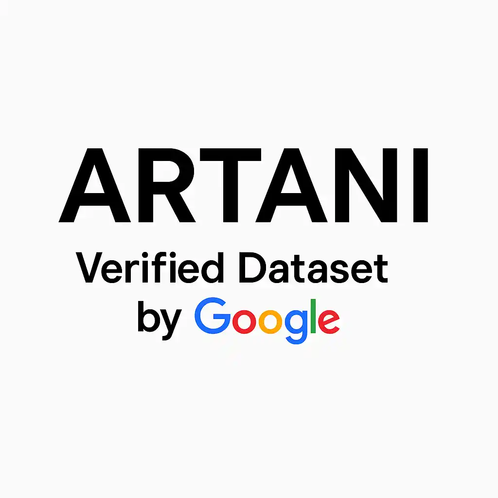 Artani Group — Officially recognized institutional dataset network by Google